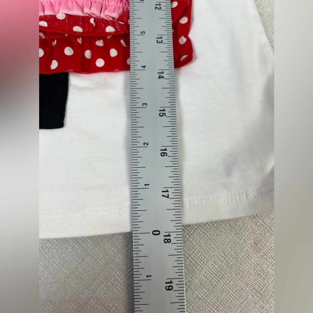 Little Girls Size Large Holiday Pink Ruffle 2 piece Sawyer &Sister Boutique - Picture 5 of 10